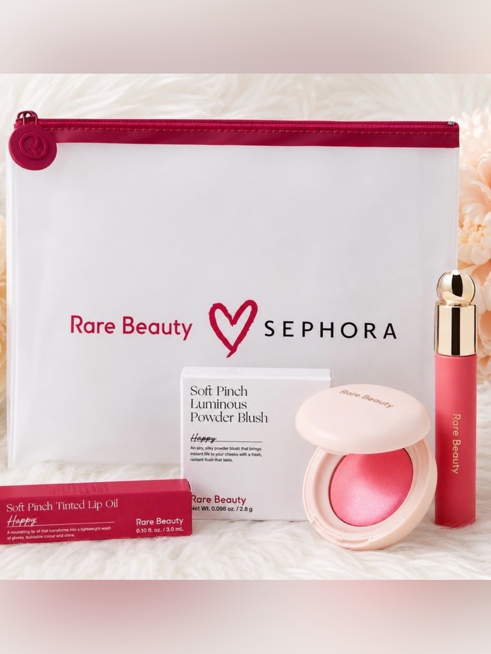 Rare beauty x Sephora blush and lip oil set